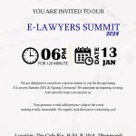 Read more about the article E-Lawyers Summit 2024